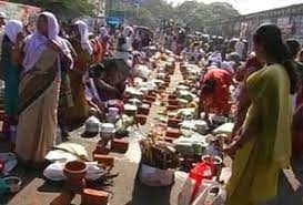 கேரளாவில் ஆற்றுக்கால் விழா -லட்சக்கணக்கில் திரண்ட பெண்கள்