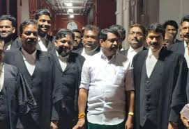 நயினார் நாகேந்திரன் குறுக்கு விசாரணைக்காக கோர்ட்டில் ஆஜர்