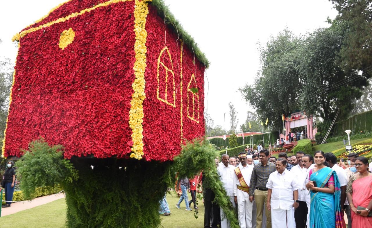 17வது ரோஜா கண்காட்சி துவங்கியது