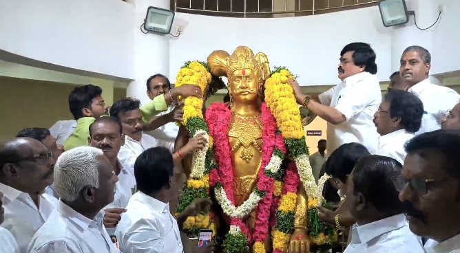 இன்றைக்கு முதல்வர் மு க ஸ்டாலின், துணை முதல்வர் உதயநிதி ஸ்டாலினும் களத்தில் இருக்கின்றனர்-முன்னாள் அமைச்சர் கே.டி.ராஜேந்திர பாலாஜி