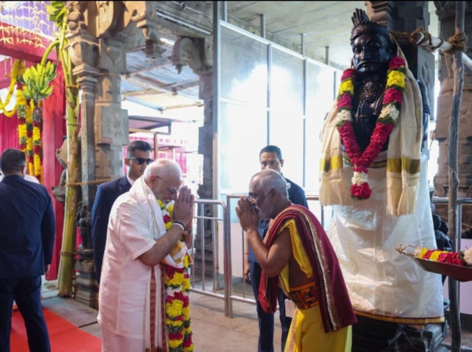 ராமர் சேது தரிசனத்துடன் ஆசீர்வாதமும் கிடைத்தது