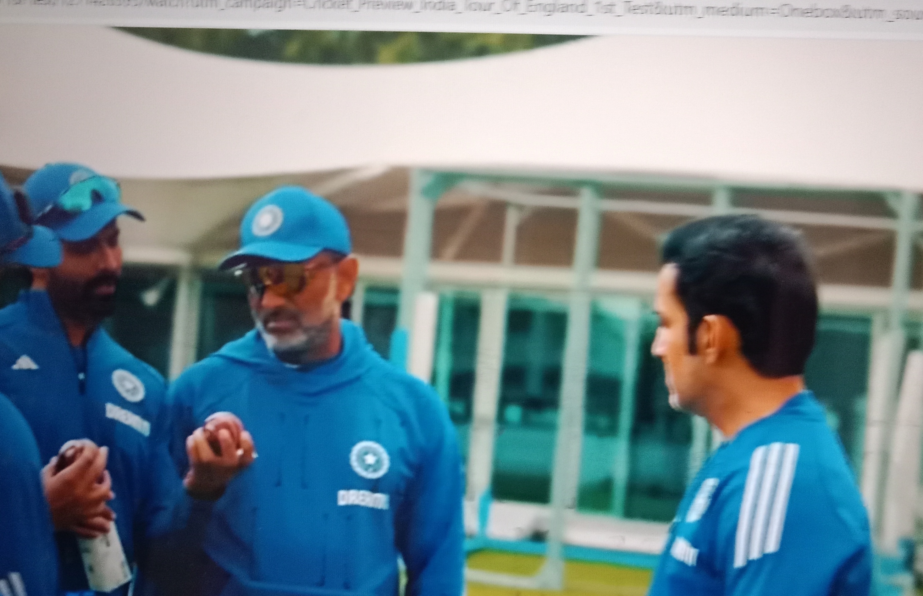 இங்கிலாந்துக்கும் இந்தியாவுக்கும் இடையேயான டெஸ்ட் தொடர் 20ஆம் தேதியிலிருந்து 24 ஆம் தேதி வரை